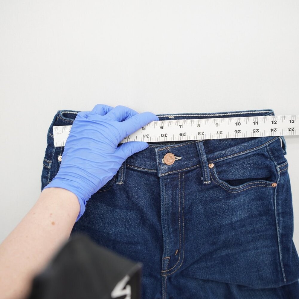 MOTHER The Insider Crop Step Fray Jeans in Home Movies‎ Size 26 - Picture 13 of 14